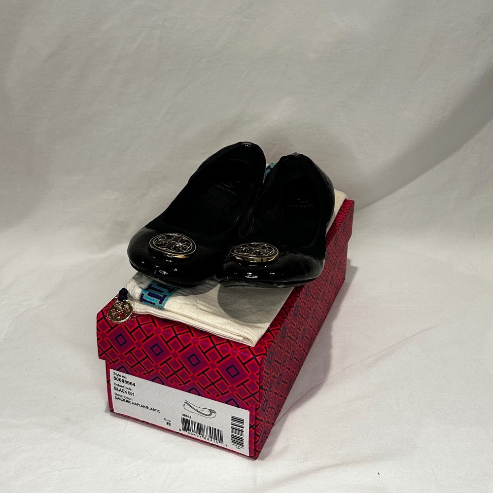 Tory Burch-Caroline Ballet Shoe in Black